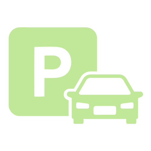 Icône de parking sécurisé